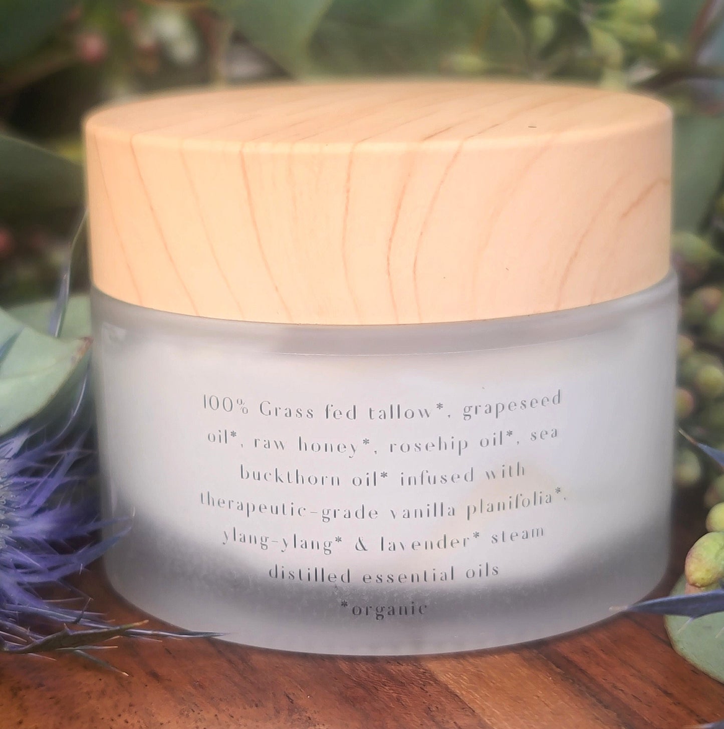 Honey + Grapeseed Tallow Face Moisturizer (Organic)