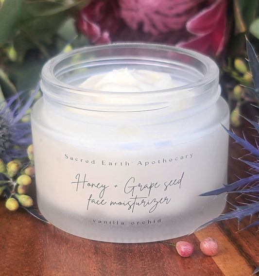 Honey + Grapeseed Tallow Face Moisturizer (Organic)