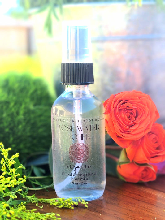 Rose Water Toner ~ Organic