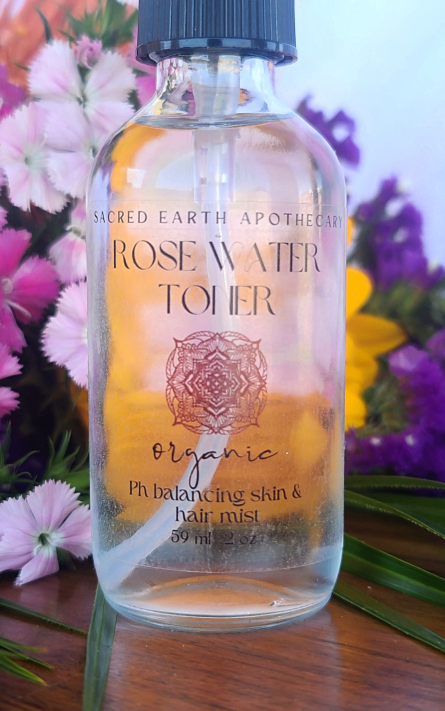 Rose Water Toner ~ Organic